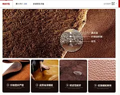 沃派 进口头层牛皮真皮沙发组合中厚皮艺沙发客厅转角现代中式99-tmall.com天猫