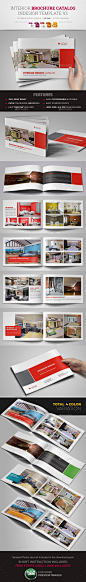 Interior Brochure Catalog InDesign Template #design Download: http://graphicriver.net/item/interior-brochure-catalog-indesign-template-/13269599?ref=ksioks