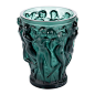 Bacchantes Vase - Deep Green - Small