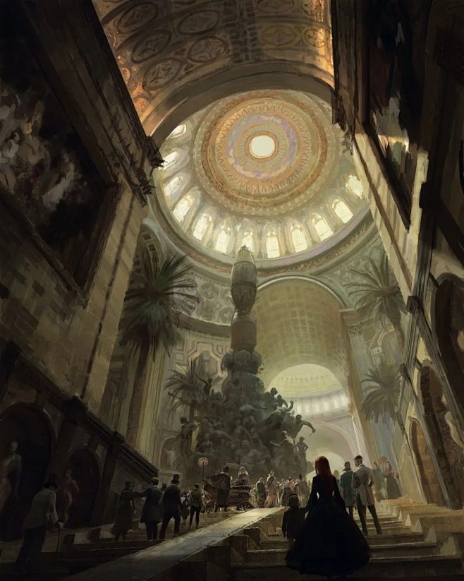 craigmullins克雷格穆林斯绘画风格多样尤其擅长使用简单的块面和色彩