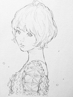 依兰飘香🌾采集到素描