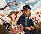 Anne : Illustration inspired by Anne of Green Gables.