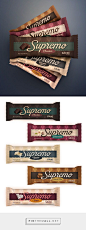 Supremo ice cream package design by Bruno Gazzoni. Pin curated by #SFields99 #packaging #design: 