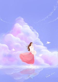 宋彦_采集到素锦插画