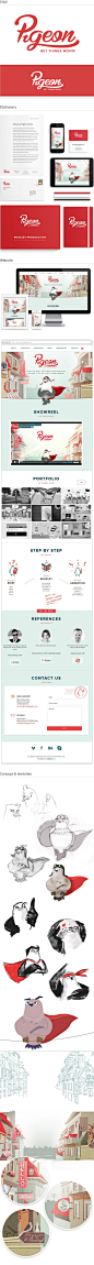 Pigeon Rebranding by Studio Pigeon