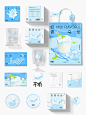 不听-茶饮品牌包装设计 | 清爽一夏平面设计