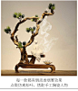 新中式实木根雕禅意摆件 现代陶瓷佛像风化木客厅茶室博古架礼品-淘宝网