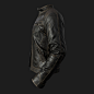 Leather jacket, a tao : 尝试游戏流程的写实皮衣制作。
使用了纹理https://www.artstation.com/a/130683