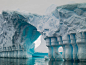 Columned Glacial Bridge, Antarctica