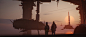 Oil Rig Harbor (Animation)