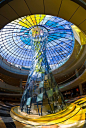 Glass sculpture - Wafi City Mall - Dubai, UAE