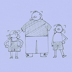 #中国年轻设计师创业大赛# 9个很可爱插画的线稿和终稿，看完这些动图忍不住也想练习练习呢。 ​​​​

来自：motiondesign.school ​​​​