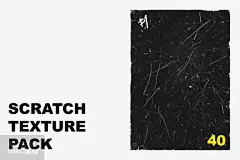 40款黑白复古残旧纹理背景图合成海报PS素材设计皮损划痕素材 (1)