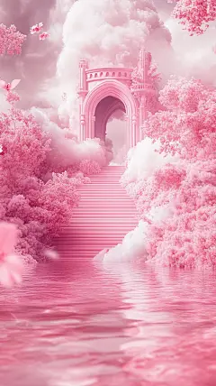 女神节妇女节海报背景气氛海报产品背景通用 (53)