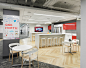 ONI, Chicago, IL Architect: Box Studios : In the design of the new offices for One North, BOX Studios captures the spirit of the young digital marketing agency through thoughtful branding solutions, intelligently placed private office spaces and a central