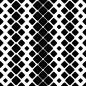 Seamless monochrome paving stone pattern