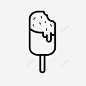 冰棒咬口巧克力片图标 UI图标 设计图片 免费下载 页面网页 平面电商 创意素材