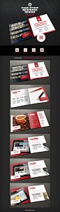 12 Page Case Study Brochure Design #采集大赛#