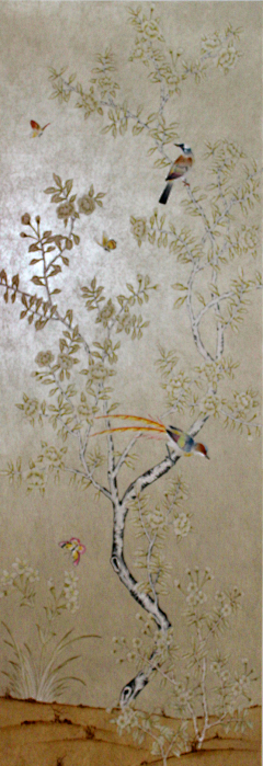 -Miko-DEsiGn采集到墙纸-中式手绘壁纸