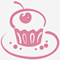 蛋糕装饰图png免抠素材_新图网 https://ixintu.com 平面设计 装饰图案 蛋糕 甜点 装饰图 矢量图 LOGO psd 白色 创意 设计 甜品