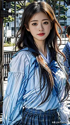 ai绘画之，邻家女孩-青春成长的绽放-今日头条
