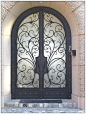 wrought iron gate