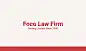 Law Firm Business Card Template