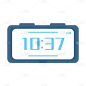 ICON-扁平矢量钟表元素-SVG12