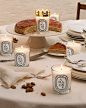 Photo by Diptyque on January 03, 2025. May be an image of candle holder, fragrance, candle and text.