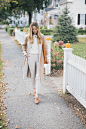 Button Front Sweater fall outfit