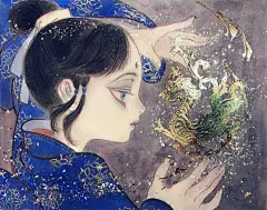 (3 条消息) 有哪些画风令你惊艳的插图绘师？ - 知乎 : 何止是惊艳，就差跪了！！仅靠一支黑色笔，就能把人物表现出时尚，性感、炫酷、超迷人的动漫，飘逸的线条…