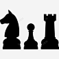 国际象棋棋盘游戏城堡图标高清素材 国际象棋 城堡 塔 桌上游戏 棋子 棋盘游戏 马 免抠png 设计图片 免费下载