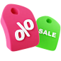 Sale Tag  3D Icon