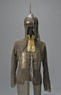 An Indian mail and plate shirt with associated helmet  Deccani, 17th century or earlier