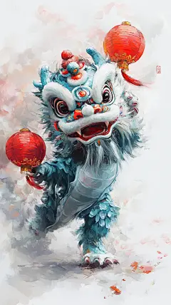 蛇年素材背景形象设计蛇主题 小年除夕蛇年通用(90)