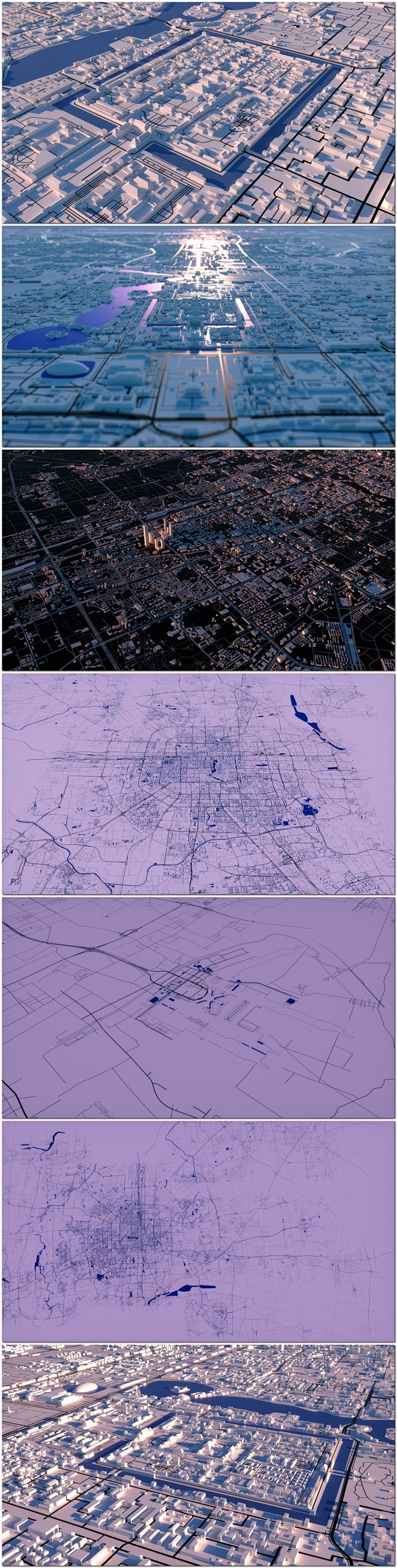 北京可视化三维地图