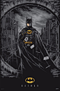 #欣赏#著名插画师Ken Taylor为[蝙蝠侠大战超人：正义黎明]创作艺术海报。Taylor此前也曾为[超人：钢铁之躯](2013)、蒂姆波顿版[蝙蝠侠](1989)设计了经典艺术海报。