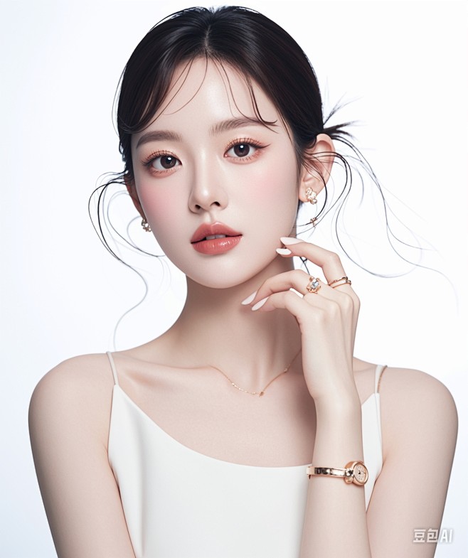 迷人短发美女 (9)