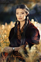 Kazakh girl, Mongolia: 
