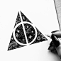 Harry Potter et les doodles, letterings, zentangles et autres dessins magiques : Inspirations, bonnes adresses et tutoriels de créations DIY pour organiser une fête, un anniversaire ou un mariage sur le thème de Harry Potter