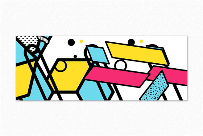 辅助图形孟菲斯几何抽象艺术图案背景海报素材ai设计素材