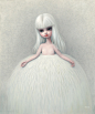 Mark Ryden - Girl in a Fur Skirt