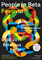 People in Beta Festival by Thomas Weyres | Poster #采集大赛#
