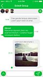 Whatsapp ios7界面设计 - 手机界面 - 黄蜂网woofeng.cn