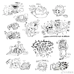 翻到一堆玩企划时候画的柳娘和其他玩家们的表情包…有几个还挺好玩，整理一下 ​​​​