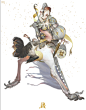 【铁羽皇后】「ダチョウ姬」/「豆三先」的插画 [pixiv] : この作品 「ダチョウ姬」 は 「铁羽皇后」 のタグがつけられた「豆三先」さんのイラストです。 「charactor in <iron feather queen>」