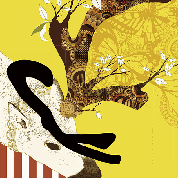 日本插画传统和现代的结合