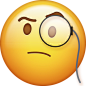 Download New Thinking Emoji [Iphone IOS Emoji PNG]