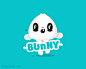 标志说明：Bunny卡通兔子logo设计欣赏。——LOGO圈