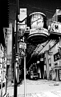 Kiyohiko Azuma城市素描